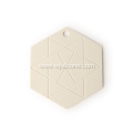 Hexagon Shape Customized Silicone Meal Mat